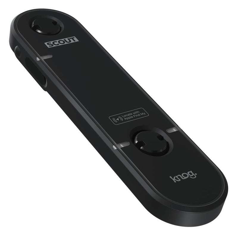 Knog Scout Bike Alarm & Finder - 85db Alarm  iOS 'Find My' Tracking - Motion-Activated Bicycle Deterrent Alarm with Loud Audio Alert & Locator - Image 1